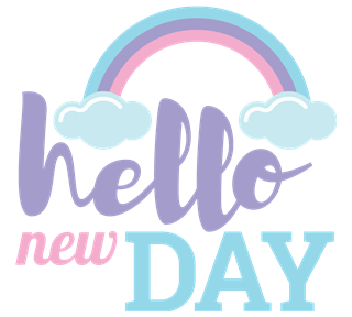 New Day Motivational Quote Sticker