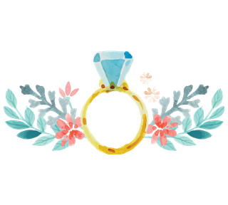 Floral Ring Sticker