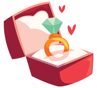 Ring Box Sticker