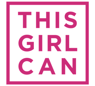 This Girl Can Motivational Quote Sticker