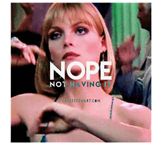 Casie Stewart Nope Not Having It Sticker
