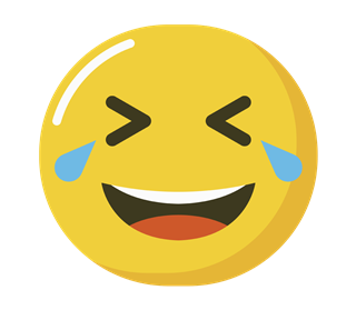 Crying Laughing Emoji Sticker