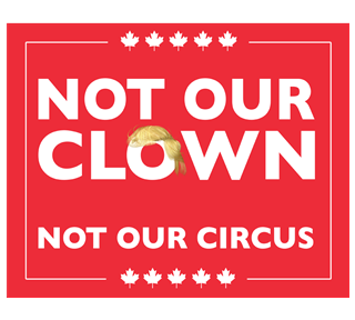 Red Clown Sticker