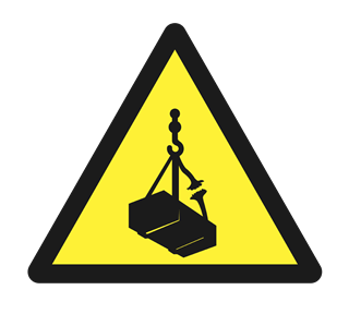 Warning Snapped Rope Sticker