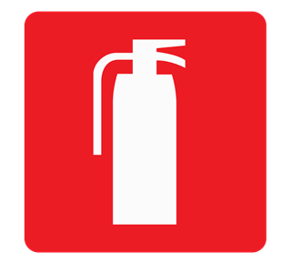 Fire Extinguisher Sticker