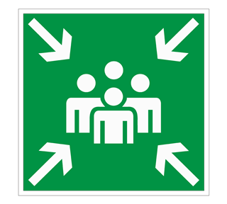 Warning Sign 1 Sticker