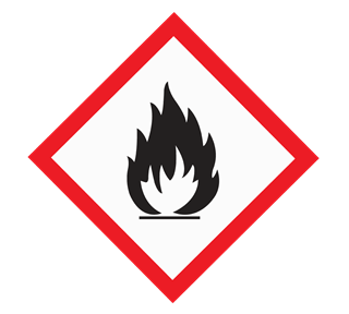 Danger Flame Sticker