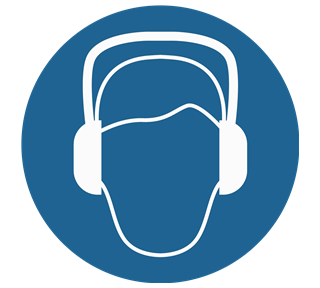 Wear Hearing Protection Sticker