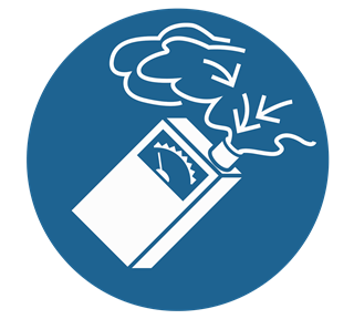 Use Gas Detector Sticker