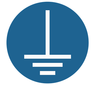 Connect An Earth Terminal To The Ground Sticker