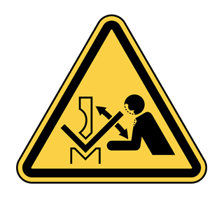 Rapid Movement Press Break Sticker