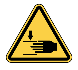 Mind Your Hands Sticker
