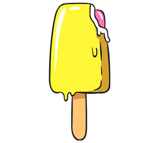 Ice Cream 4 Sticker