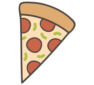 Pizza Sticker