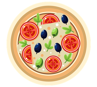Plate Of Food 2 Sticker