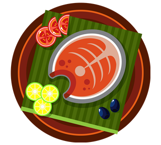 Plate OF Food 3 Sticker