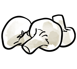 Mushroom Sticker