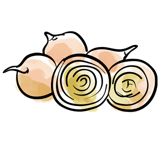 Onions Sticker