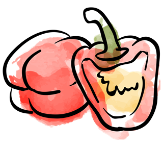 Pepper Sticker