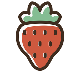 Strawberry Sticker