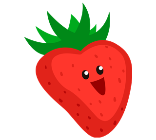 Strawberry Sticker