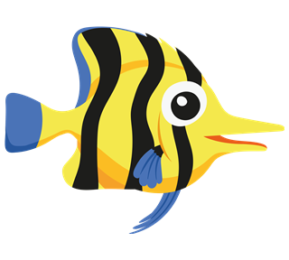 Fish 5 Sticker