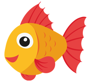Smiling Fish Sticker