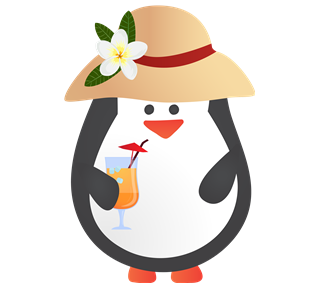 Penguin 3 Sticker