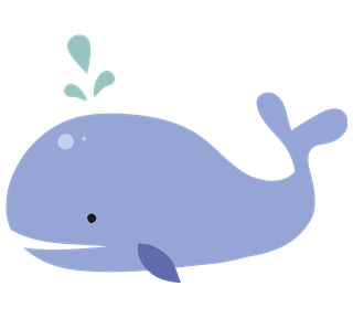 Whale Sticker