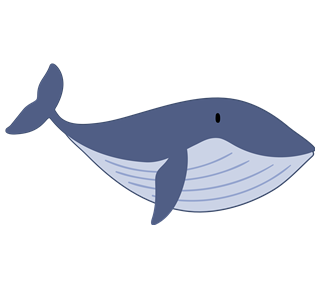 Whale 2 Sticker