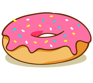 Donut 3 Sticker