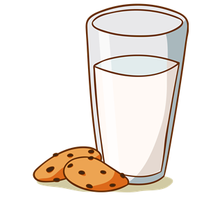 Milk and Cookies Sticker