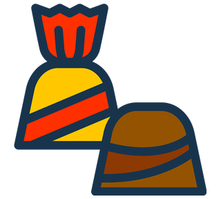 Candy 4 Sticker