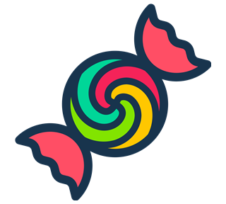 Rainbow Candy Sticker