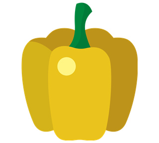 Yellow Pepper Sticker