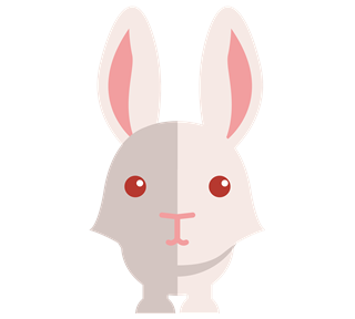 Rabbit Sticker