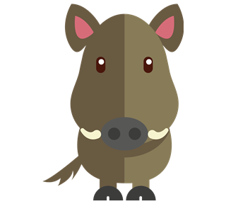Warthog Sticker