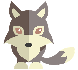 Wolf Sticker