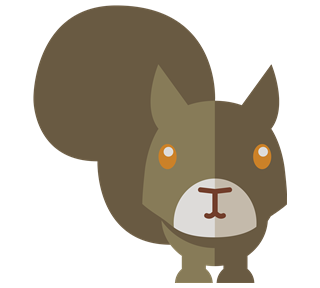 Squirrel Sticker