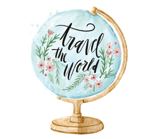 Travel the World Sticker