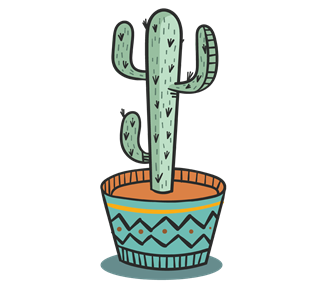 Cactus Sticker
