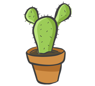 Cacti 5 Sticker