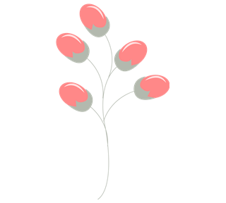Flower Buds Sticker