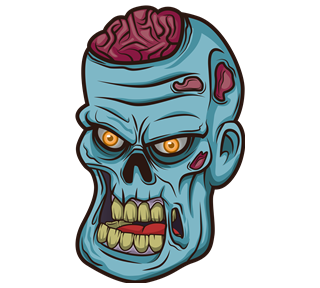 Zombie 01 Sticker