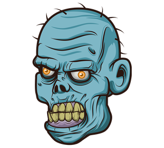 Zombie Sticker