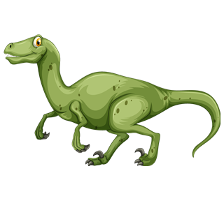 Raptor Dinosaur Sticker