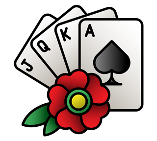 Flower and Cards Sticker