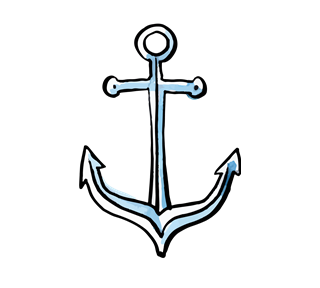 Anchor Sticker