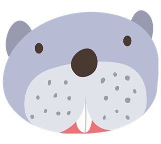 Beaver Sticker