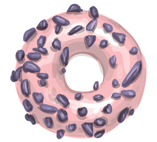 Donut 4 Sticker